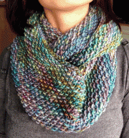 malabrigo mecha - вязаний зразок