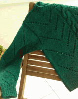 soft donegal 2 ply - вязаний зразок