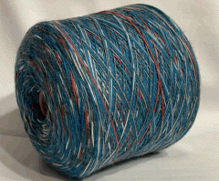 морська хвиля-сіро-біло-червоно-зелений