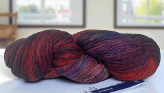 marte - теракотно-червоно-синьо-фіолетово-коричнево-бордовий переливний