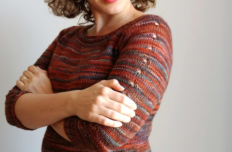 ДЖЕМПЕР З ПЕРЕЛИВАМИ