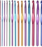 ГАЧОК РІЗНОКОЛЬОРОВИЙ БЕЗ РУЧКИ 15см №5.5-10.0мм (ПОШТУКОВО)