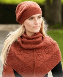 ШАРФ І БЕРЕТ З АЛЬПАКА