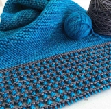 ЯСКРАВА ШАЛЬ З БІРЮЗОВИМИ ПЕРЕЛИВАМИ