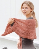 НІЖНА ШАЛЬ З АЖУРНИМ МАЛЮНКОМ ТА АНГЛІЙСКОЮ РЕЗИНКОЮ