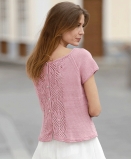 АЖУРНИЙ ЖАКЕТ З РЕГЛАНОМ І ГУДЗИКАМИ ПОЗАДУ 